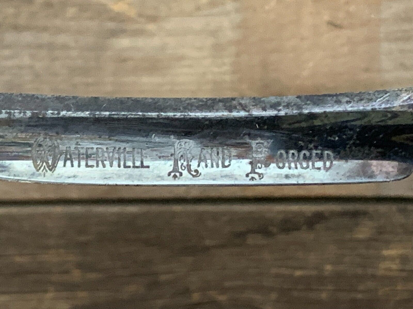 Antique 1900s Waterville Cutlery Co., Waterville Hand Forged Straight Razor