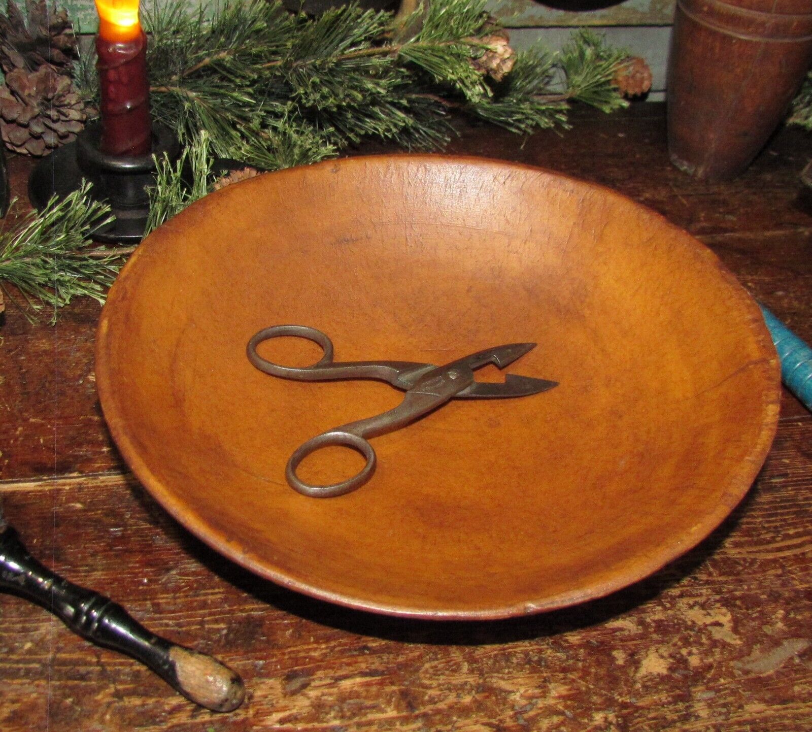 Early 1900s Antique Vtg Victorian North West Cutlery Co. Button Hole Scissors