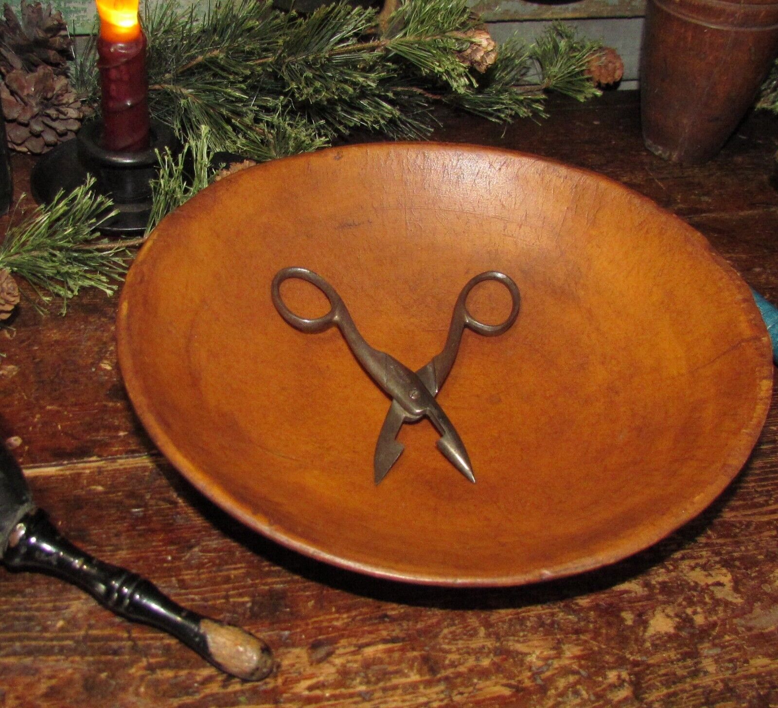 Early 1900s Antique Vtg Victorian North West Cutlery Co. Button Hole Scissors