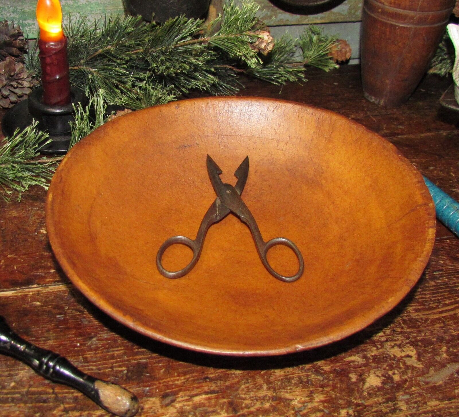 Early 1900s Antique Vtg Victorian North West Cutlery Co. Button Hole Scissors