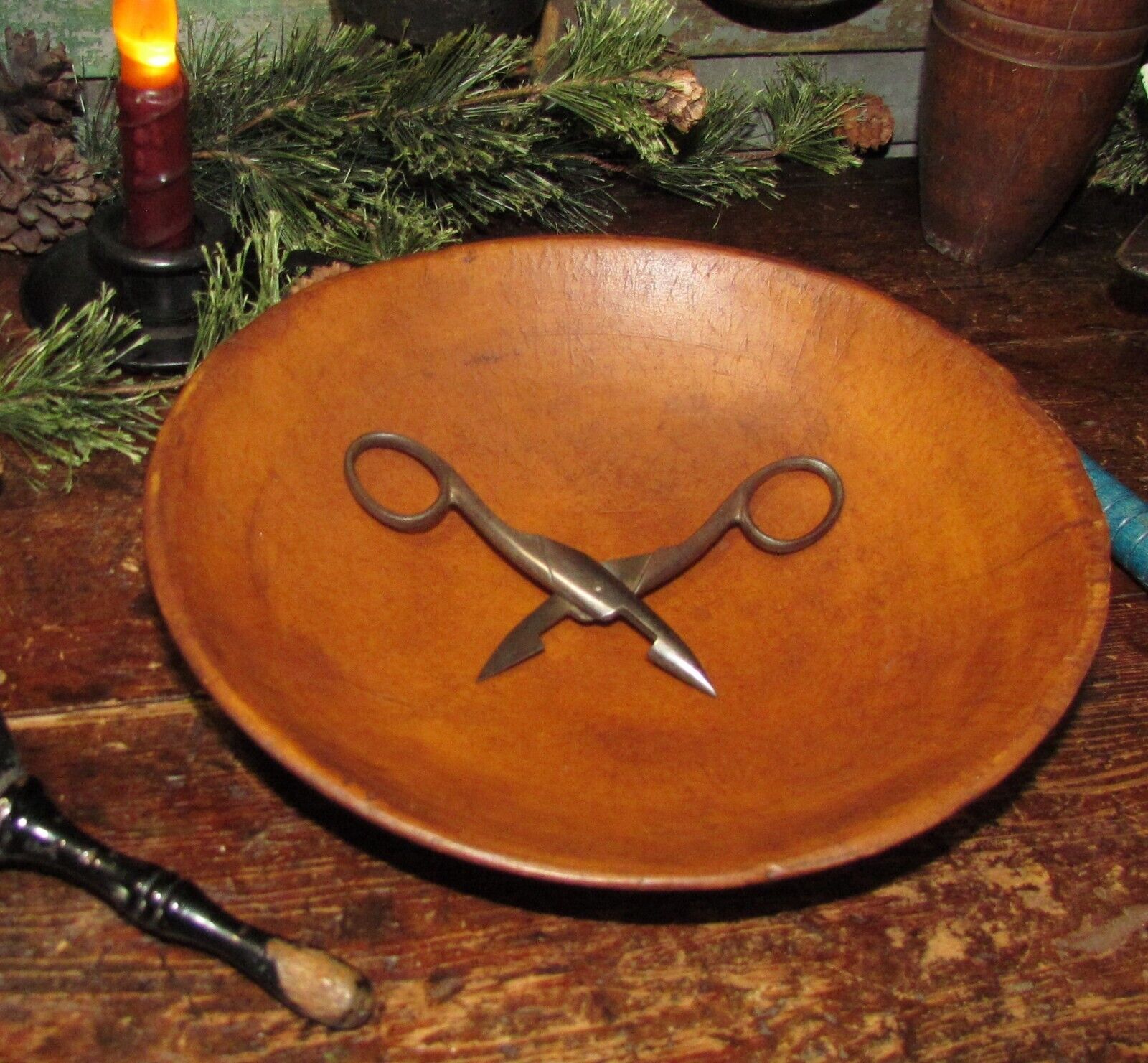 Early 1900s Antique Vtg Victorian North West Cutlery Co. Button Hole Scissors