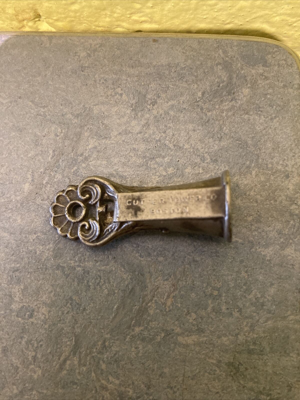 Antique Cutter Tower Boston Pencil Sharpener Late 1800s NY USA