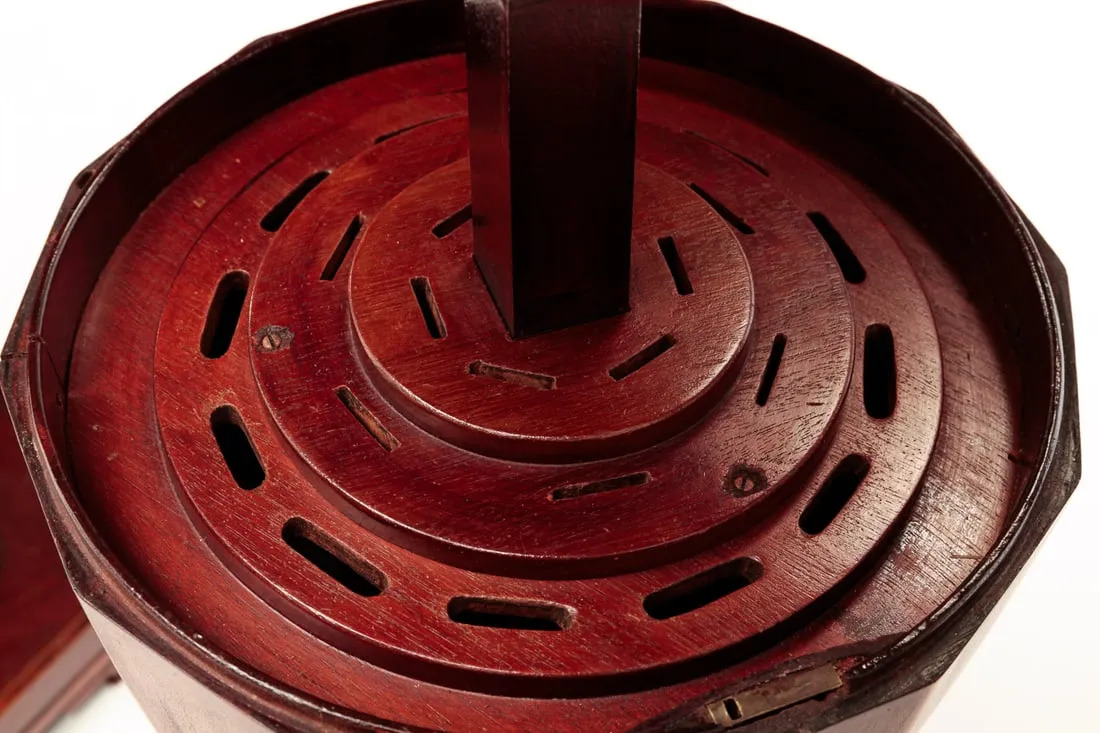 Pair of Important 1700's Cutlery Urns Knife Boxes