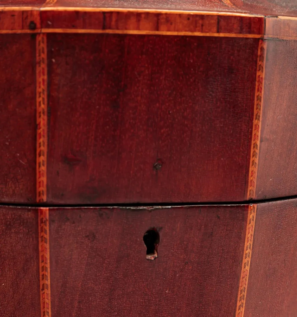 Pair of Important 1700's Cutlery Urns Knife Boxes