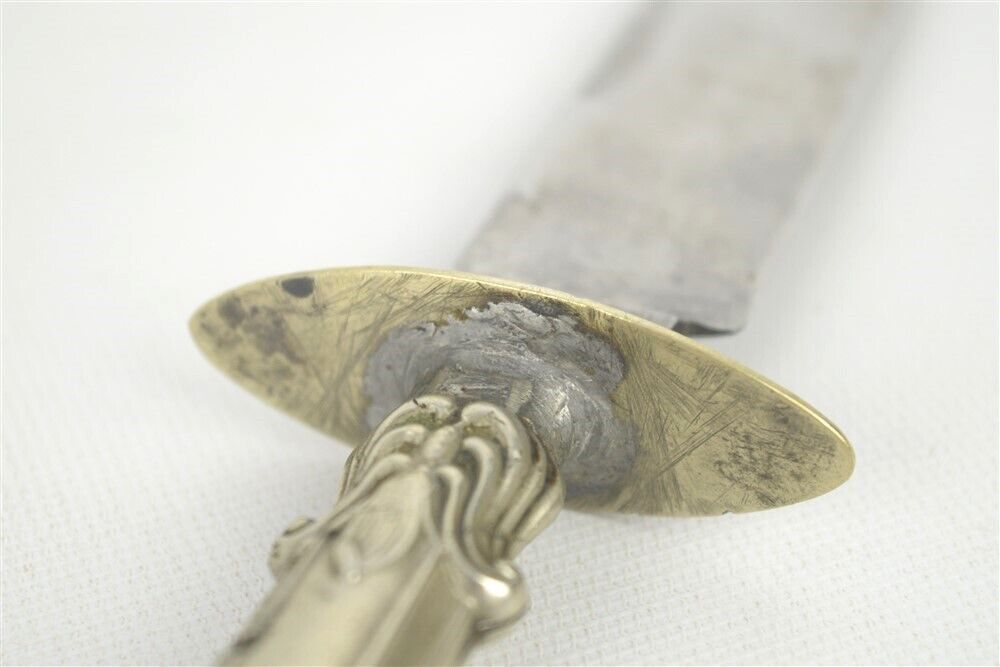 Sheffield Far West Hunting Knife Mid-1800s Tillotson 11.25" Fancy Handle 