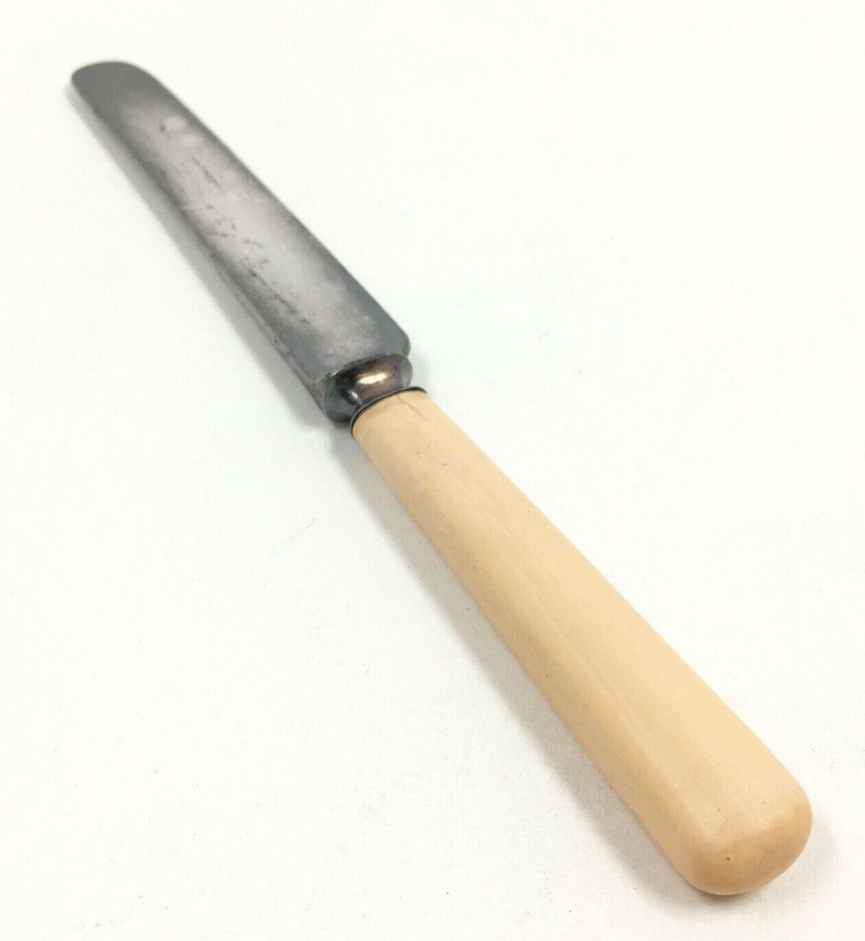 1800s Meriden Cutlery 2 Bone Handled Knives Silver Plated Blades w/ Butter Knife