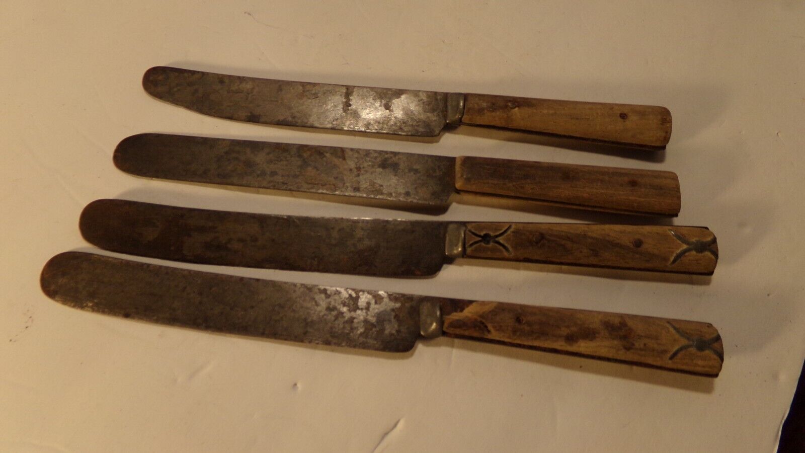 ANTIGUE KITCHEN KNIVES 1800s