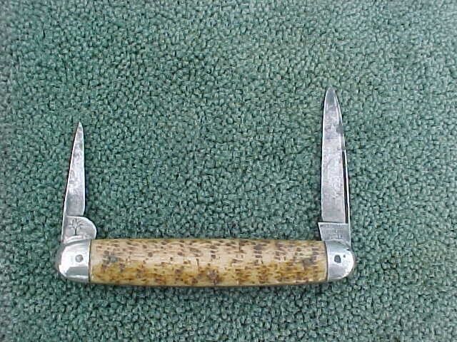 Vintage H. BOKER & CO'S IMPROVED CUTLERY Equal End Pocket Knife 1800s Antique