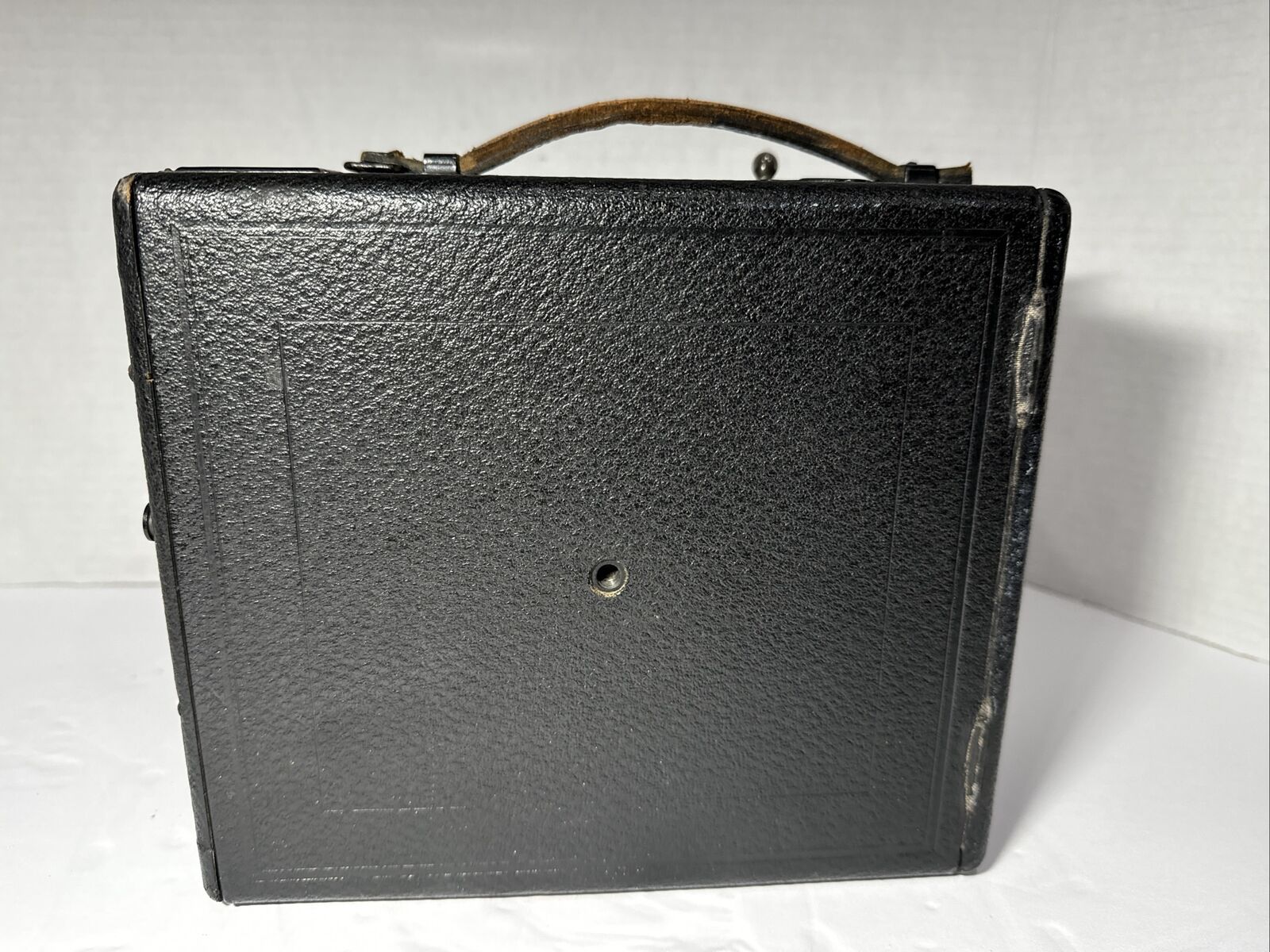 Antique Camera Butcher Midg No. 0 Camera Early 1900’s Film Plates Leather Handle