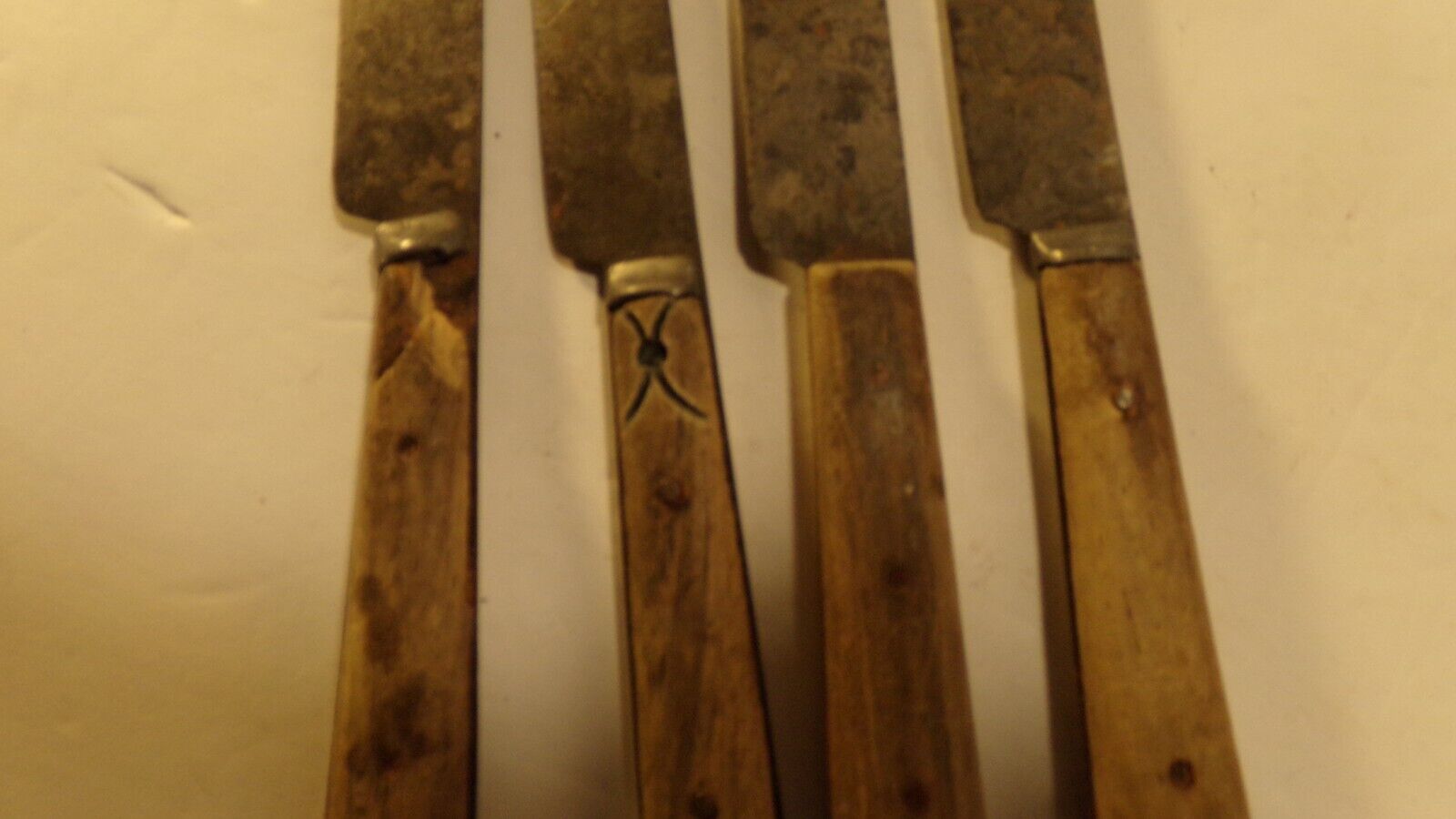 ANTIGUE KITCHEN KNIVES 1800s