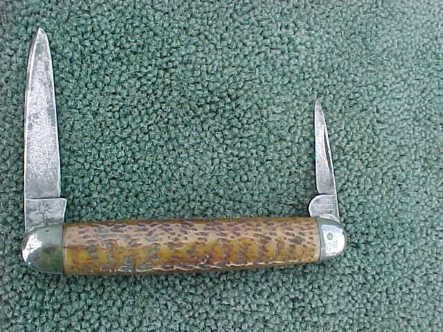 Vintage H. BOKER & CO'S IMPROVED CUTLERY Equal End Pocket Knife 1800s Antique