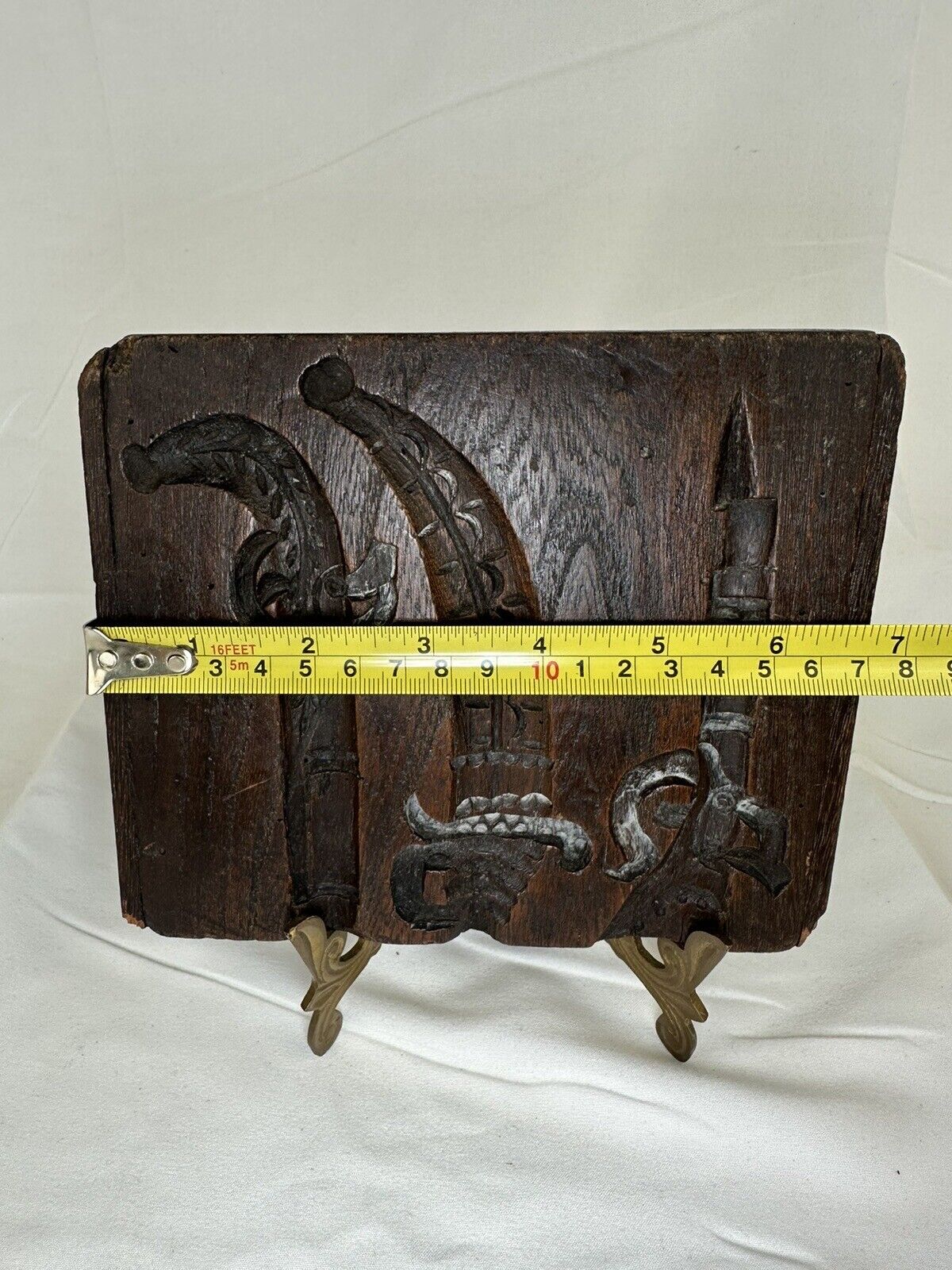Antique Rare Collectible Primitive Cookie Biscuits Mold, Early 1800’s B18