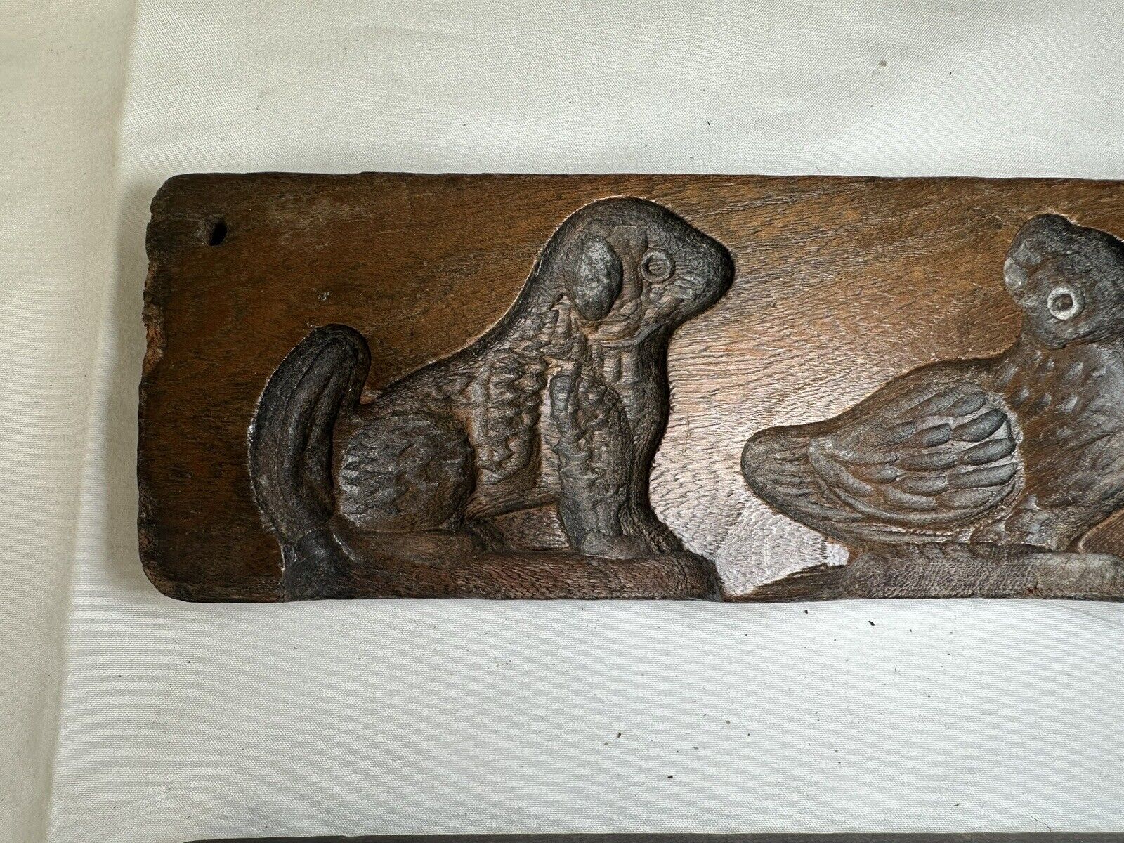 Set of 3 Antique Rare Collectible Primitive Cookie Biscuits Molds 1800’s B18