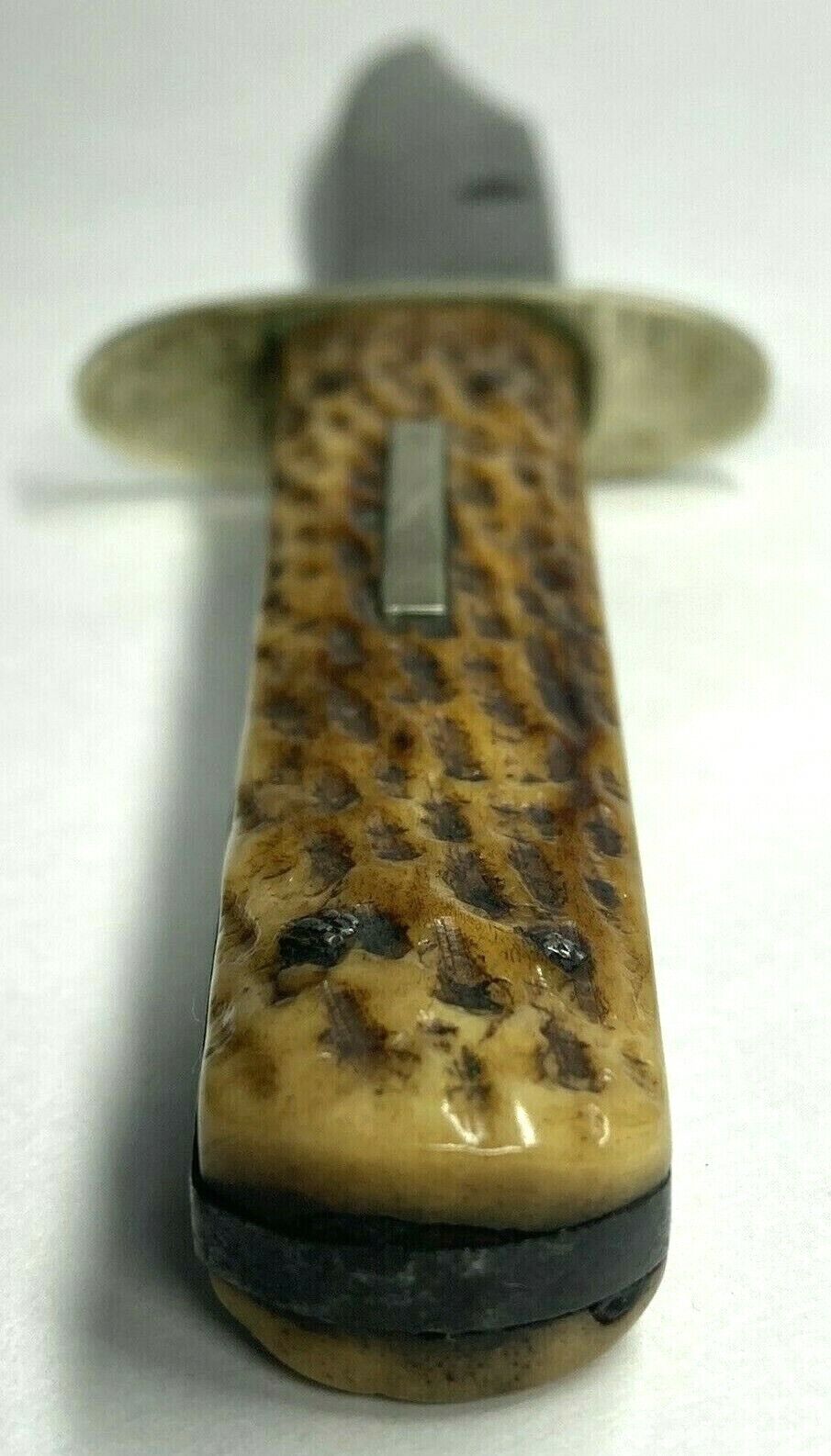 Vintage Challenge Cutlery Co Bowie Hunting Knife Late 1800s Approx. 9.5" Overall