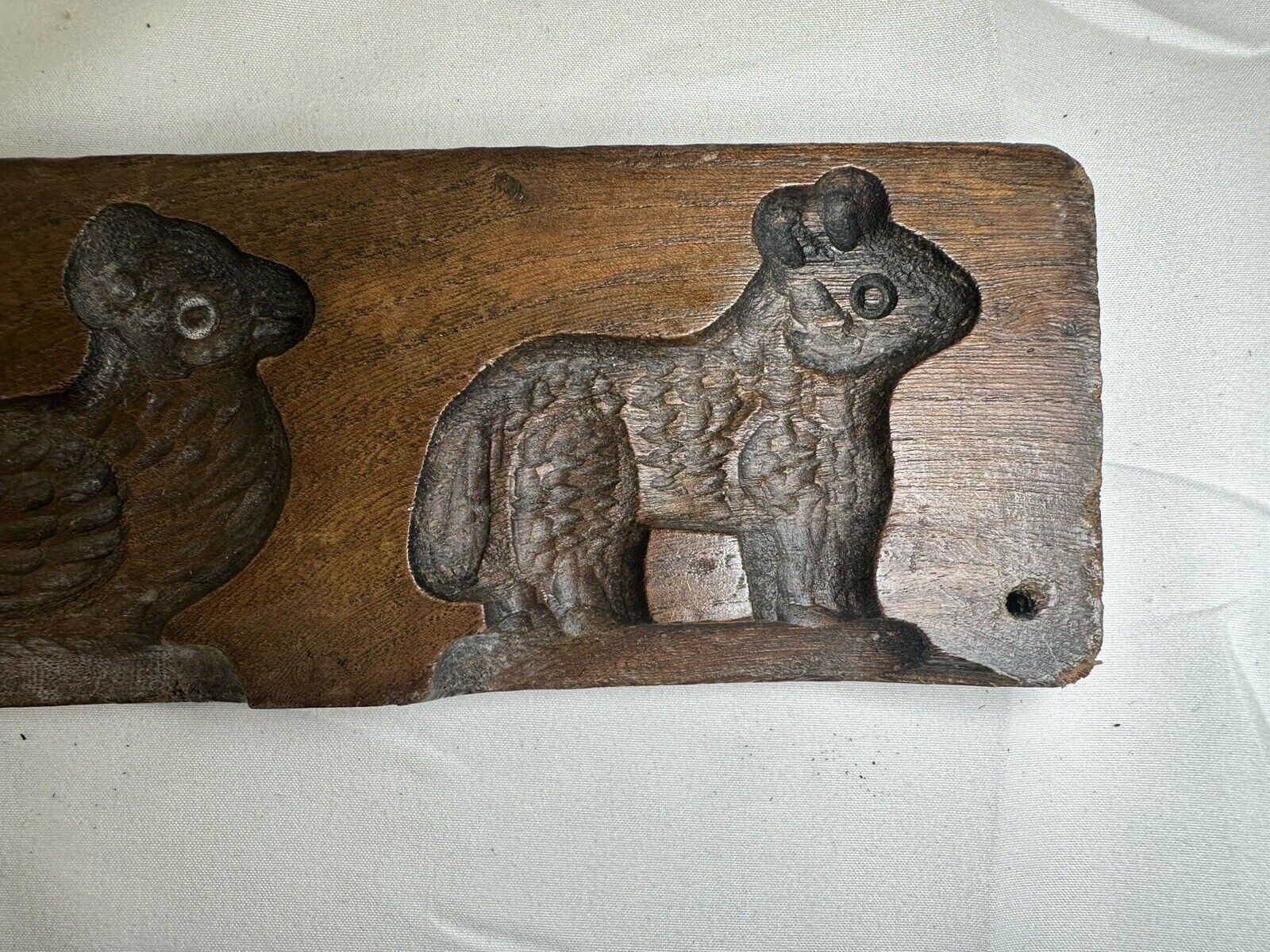 Set of 3 Antique Rare Collectible Primitive Cookie Biscuits Molds 1800’s B18