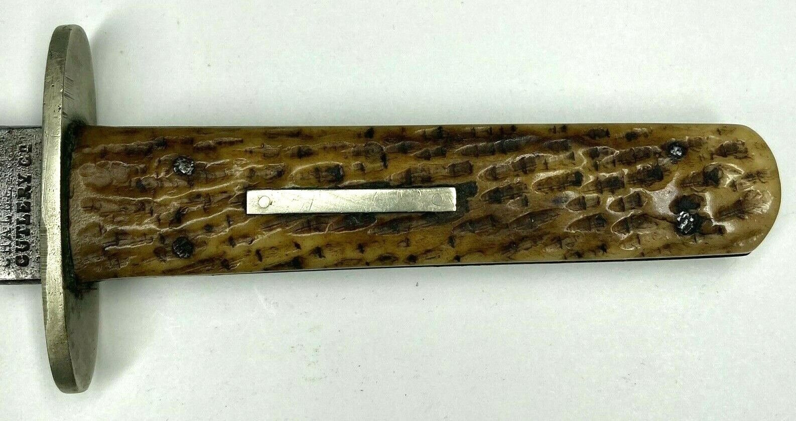 Vintage Challenge Cutlery Co Bowie Hunting Knife Late 1800s Approx. 9.5" Overall