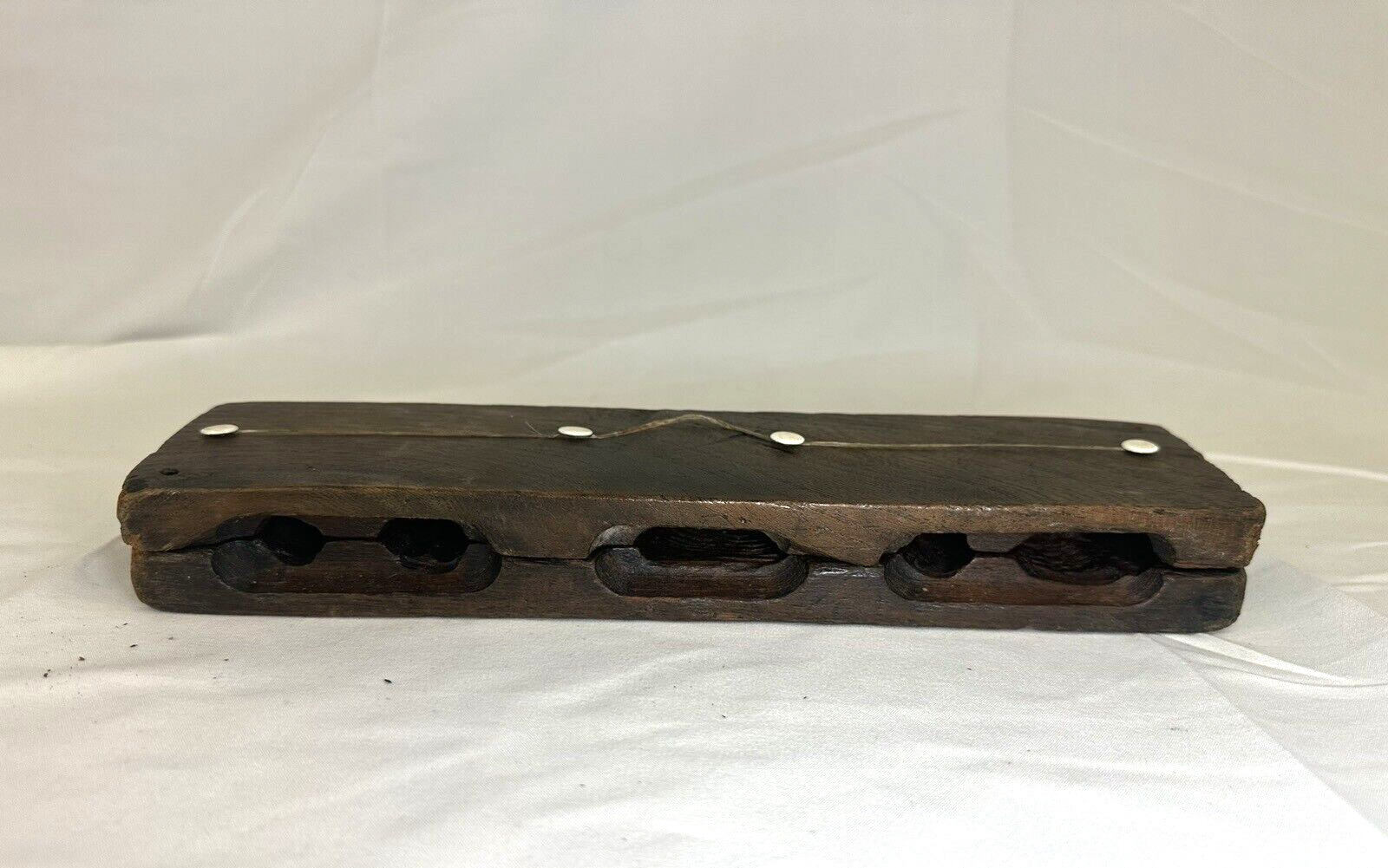 Set of 3 Antique Rare Collectible Primitive Cookie Biscuits Molds 1800’s B18