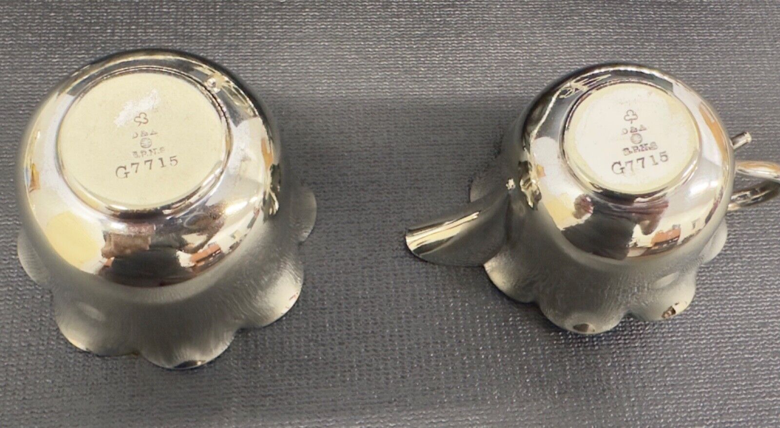 Late 1800’s Antique English Silver Plated Strawberry Set by Daniel & Arter