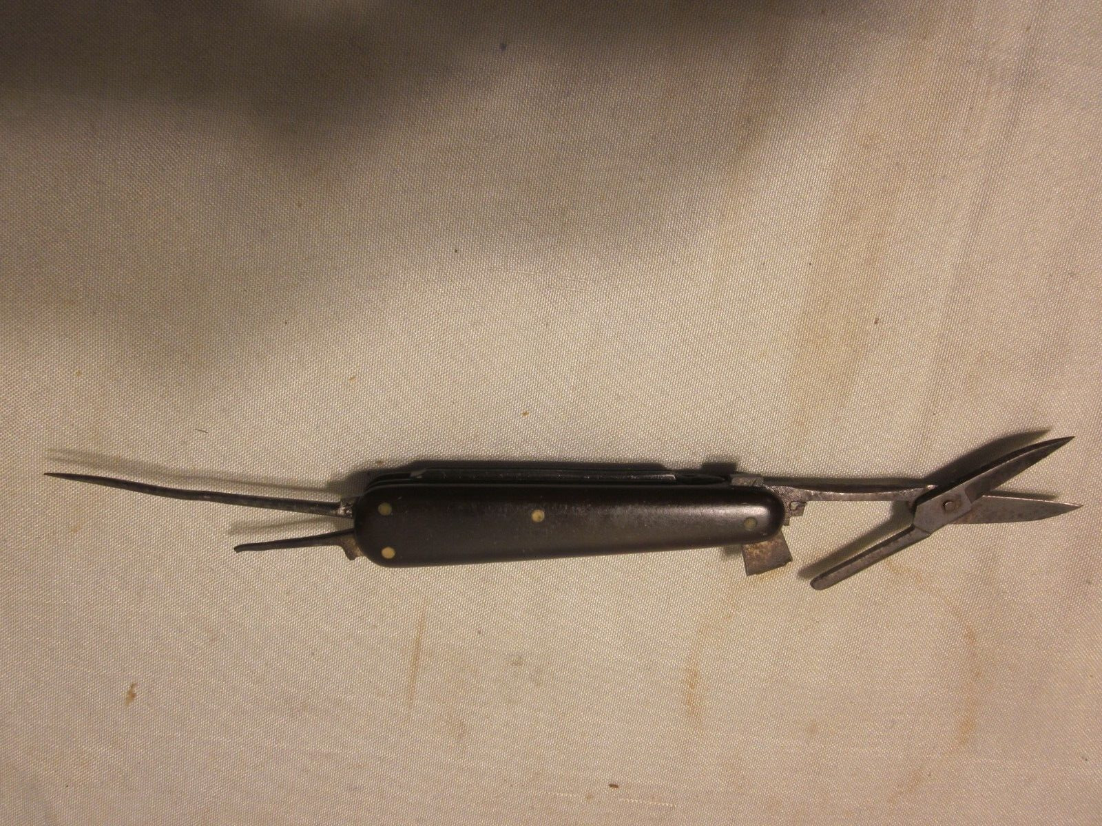 Antique *JOHN S. HOLLER & Co. Gelerrated Cutlery* Multi tools Pocket knife 1900s