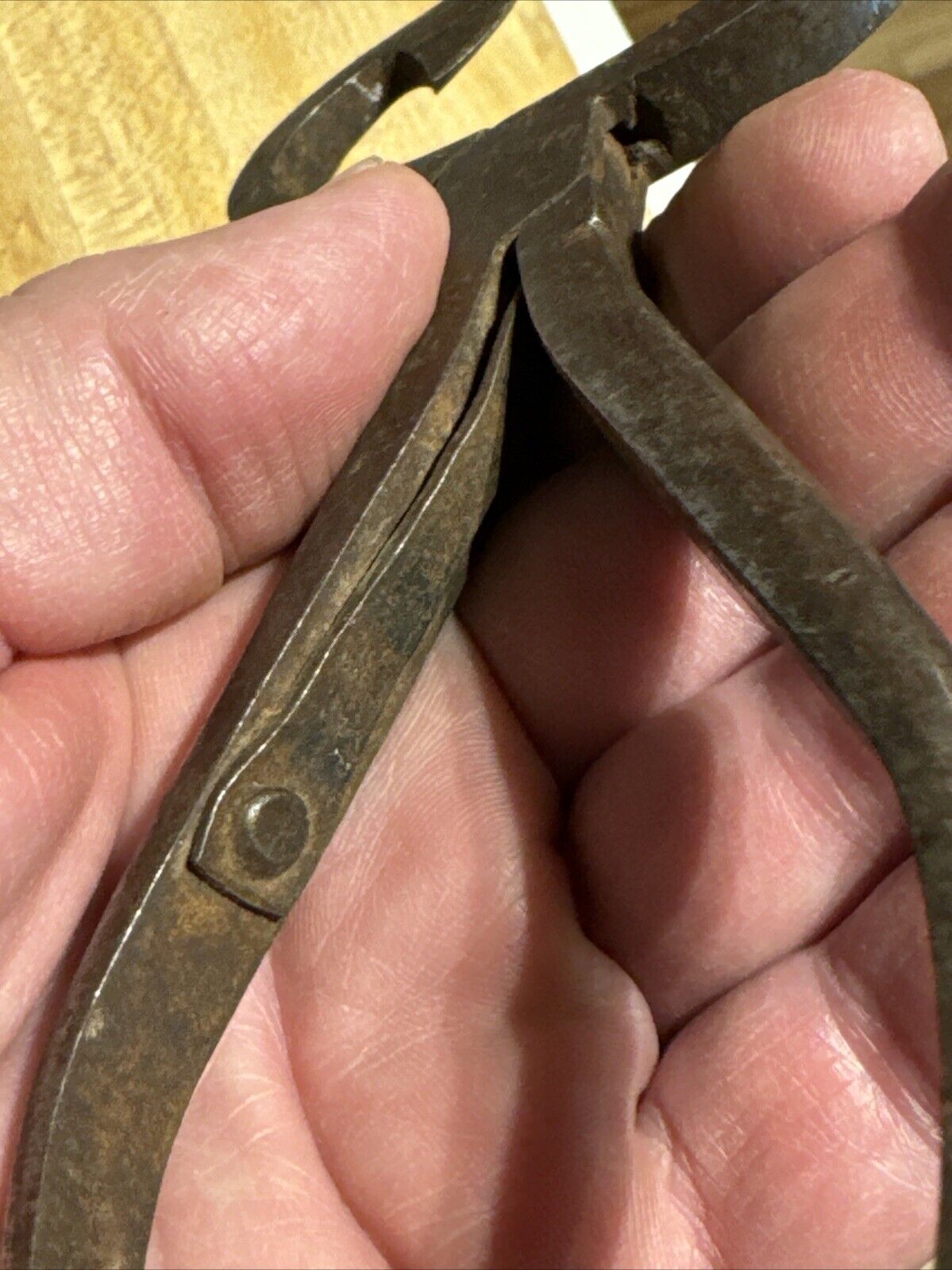 Vintage antique sugar cutters nips nippers hand forged 18th century original