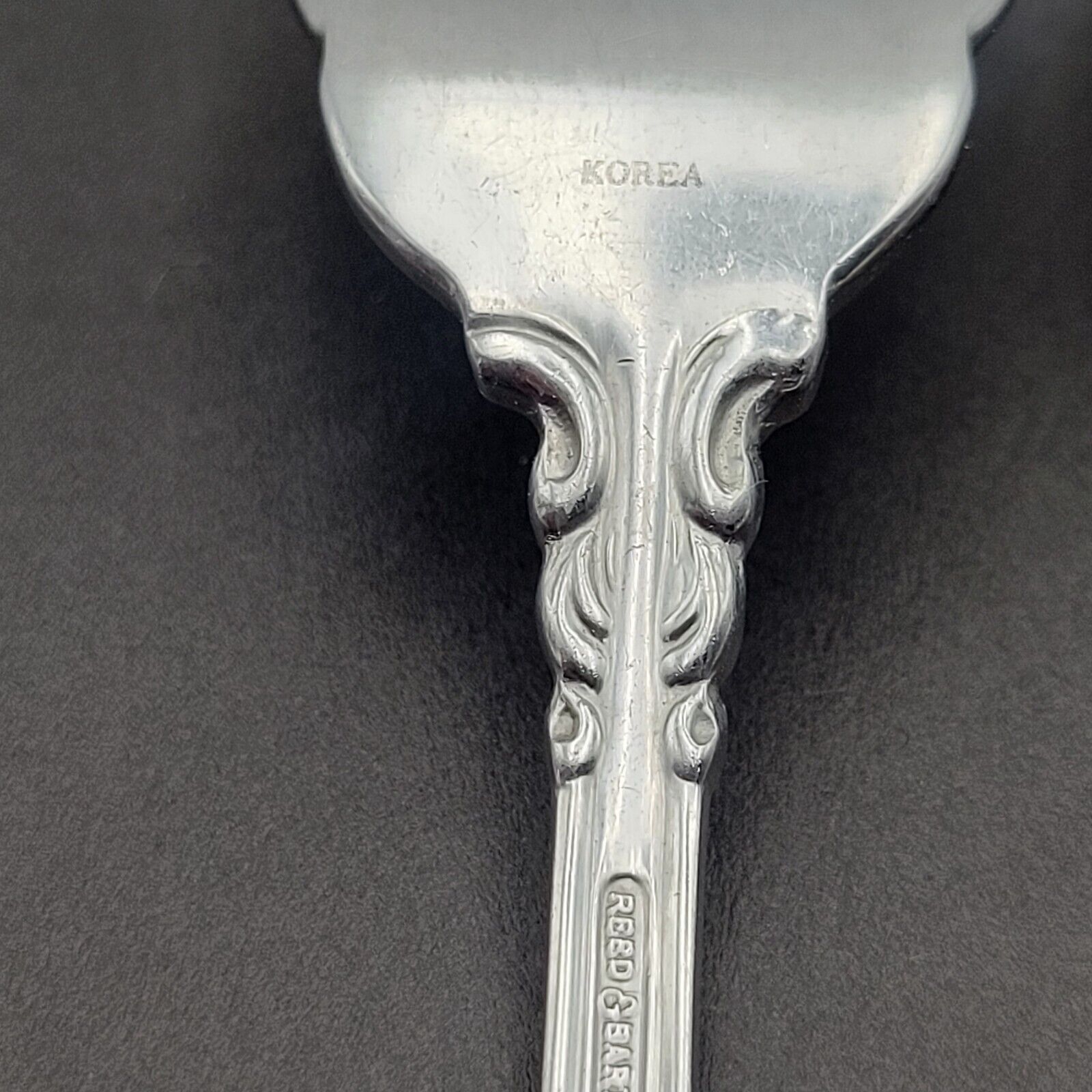 Reed Barton 1800 Stainless 18/8 Salad Forks 6 1/2” Korea Set of 2