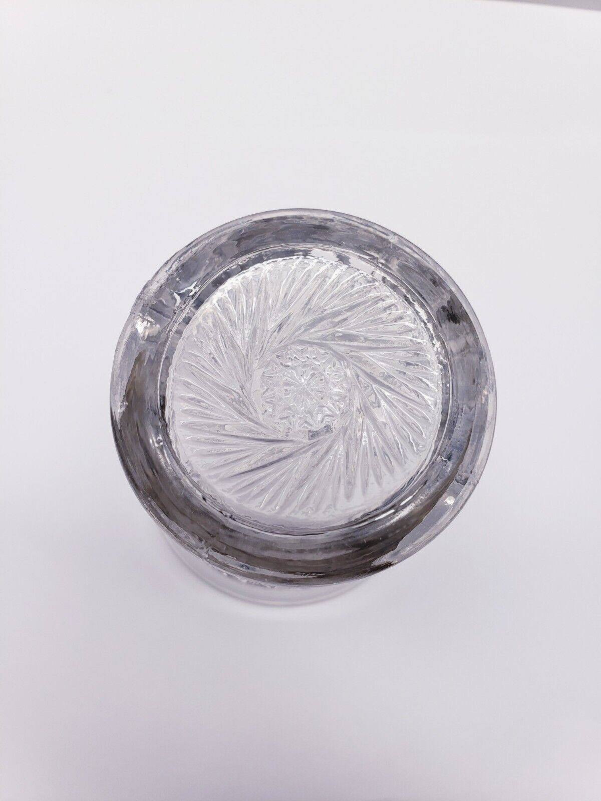 EAPG Tumbler, Water Glass, Whiskey Glass Buzz Saw by Cambridge Glass Early 1900s