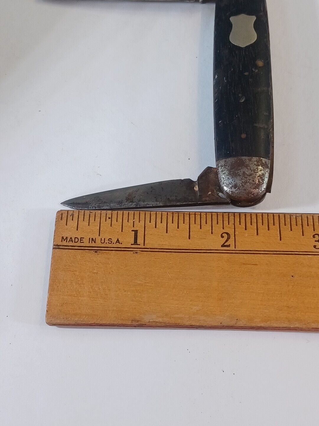 1800s/EARLY 1900s CHALLENGE CUTLERY BRIDGEPORT CONN. 2 BLADE JACK/POCKET KNIFE 