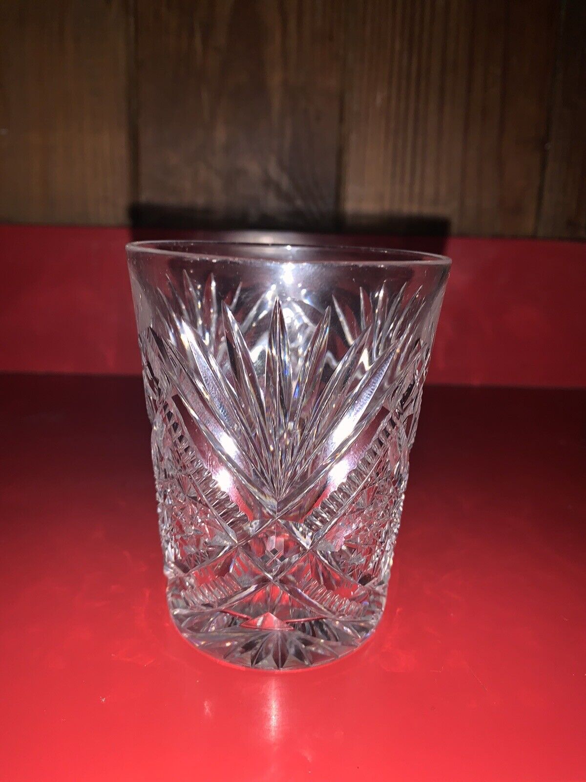 American Brilliant Cut Libbey Tumbler Glass