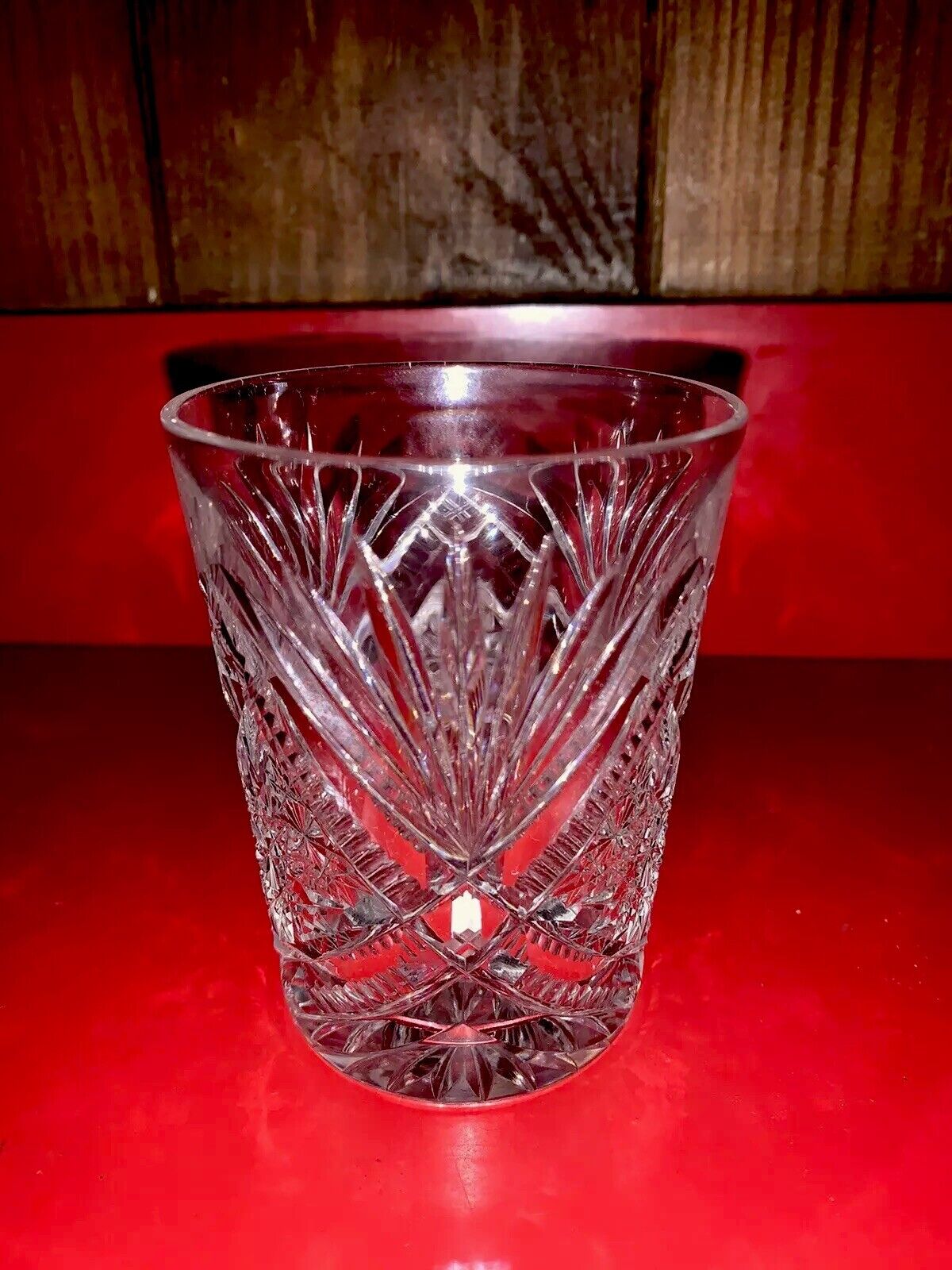 American Brilliant Cut Libbey Tumbler Glass