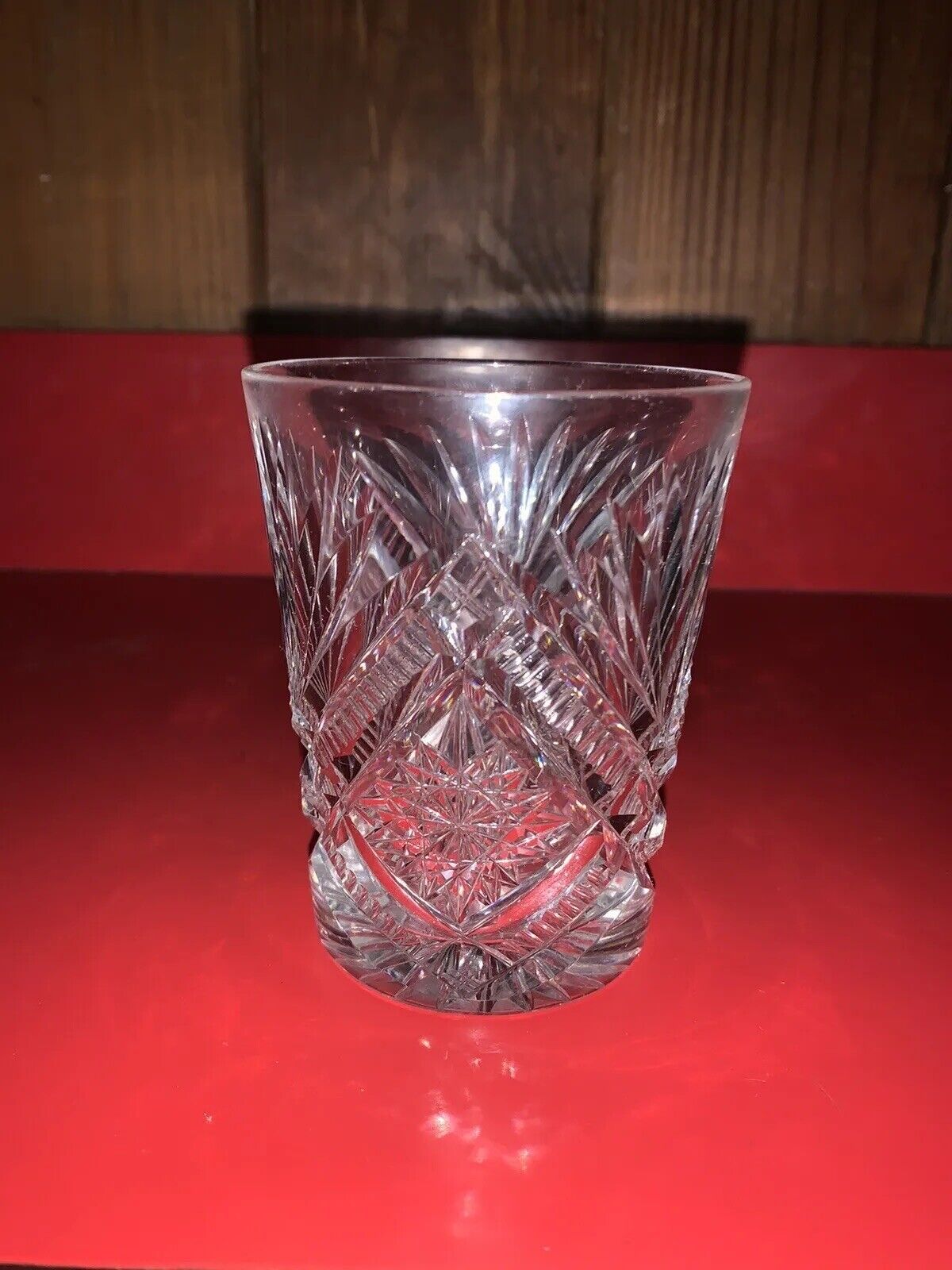American Brilliant Cut Libbey Tumbler Glass