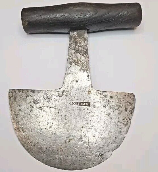 Vintage Antique Primative 1800's Mottram Knife Chopper Kitchen Cutter Tool