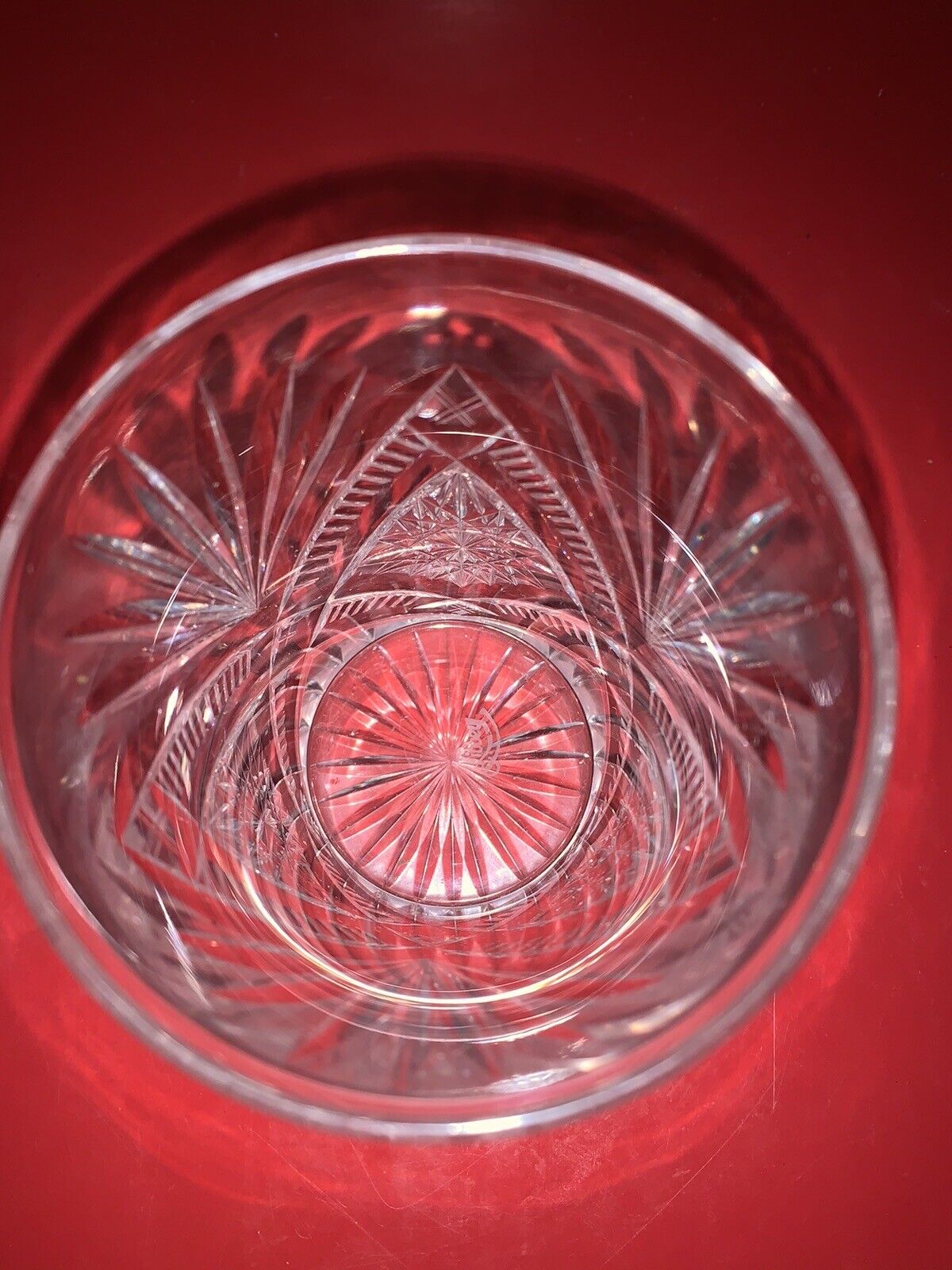 American Brilliant Cut Libbey Tumbler Glass