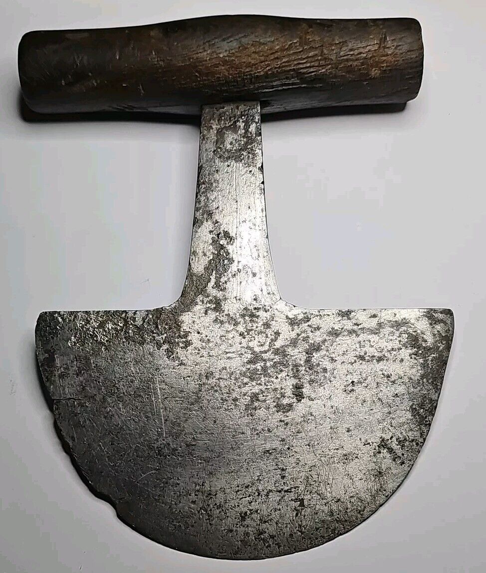 Vintage Antique Primative 1800's Mottram Knife Chopper Kitchen Cutter Tool
