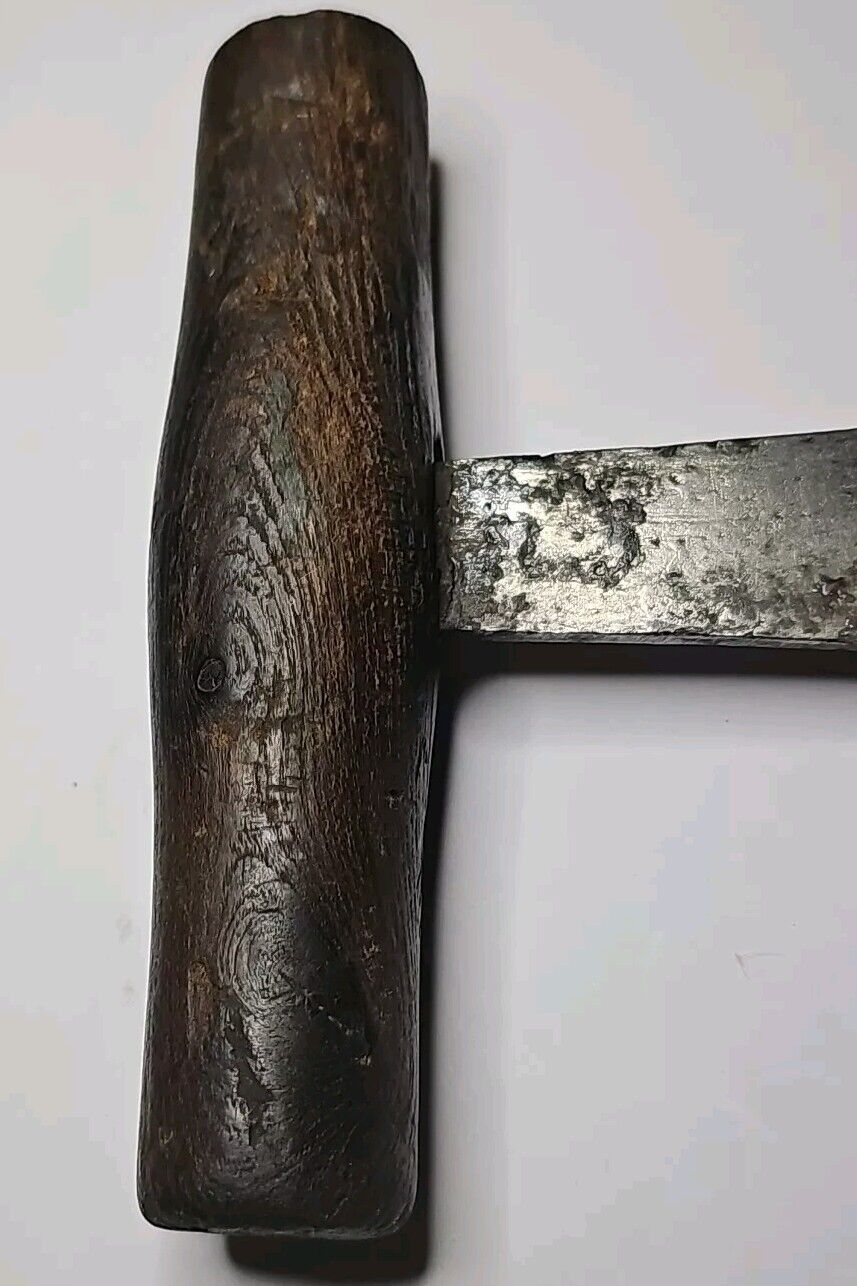 Vintage Antique Primative 1800's Mottram Knife Chopper Kitchen Cutter Tool