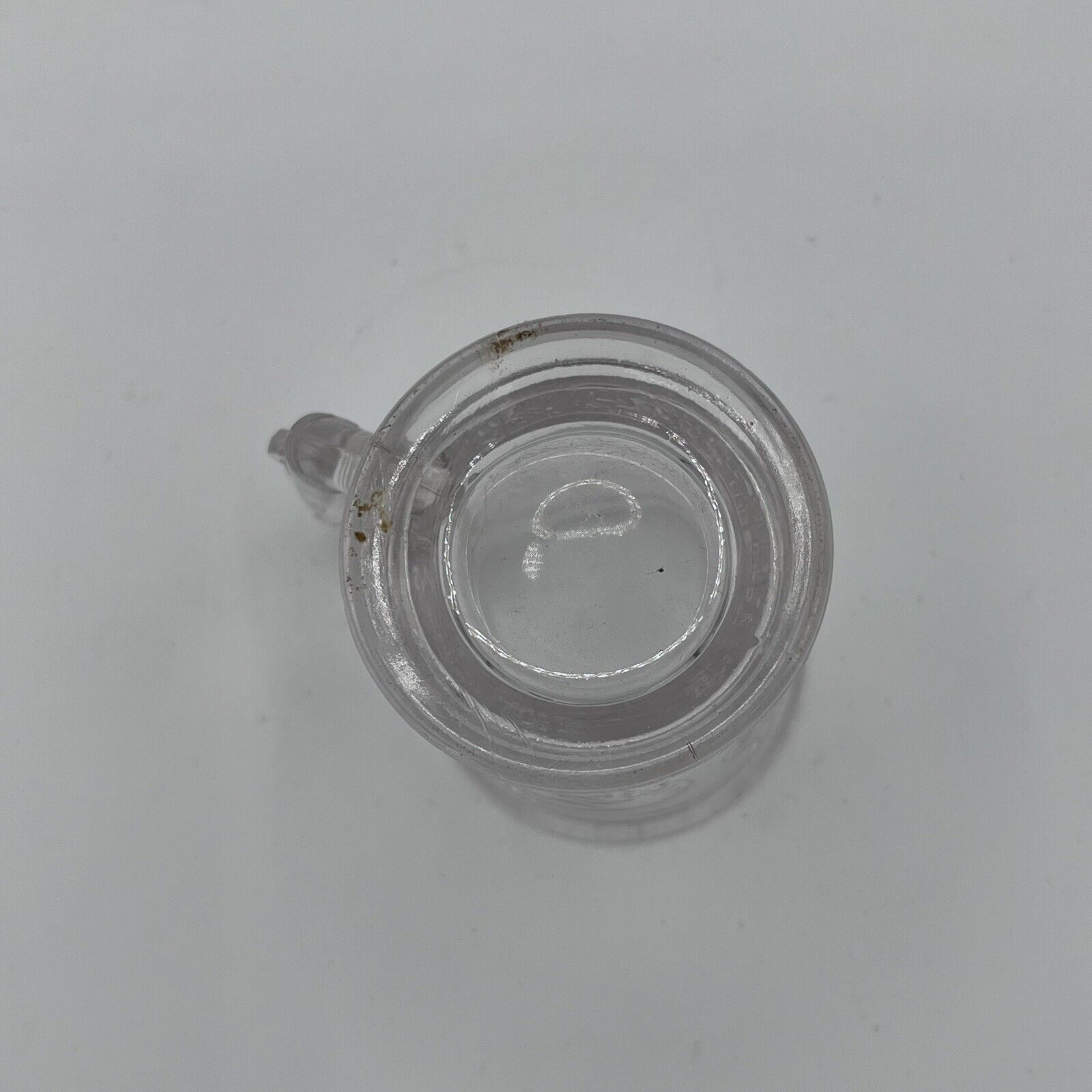 1800’s EAPG Dithridge Glass Childrens Mug “Two Cats Fighting”