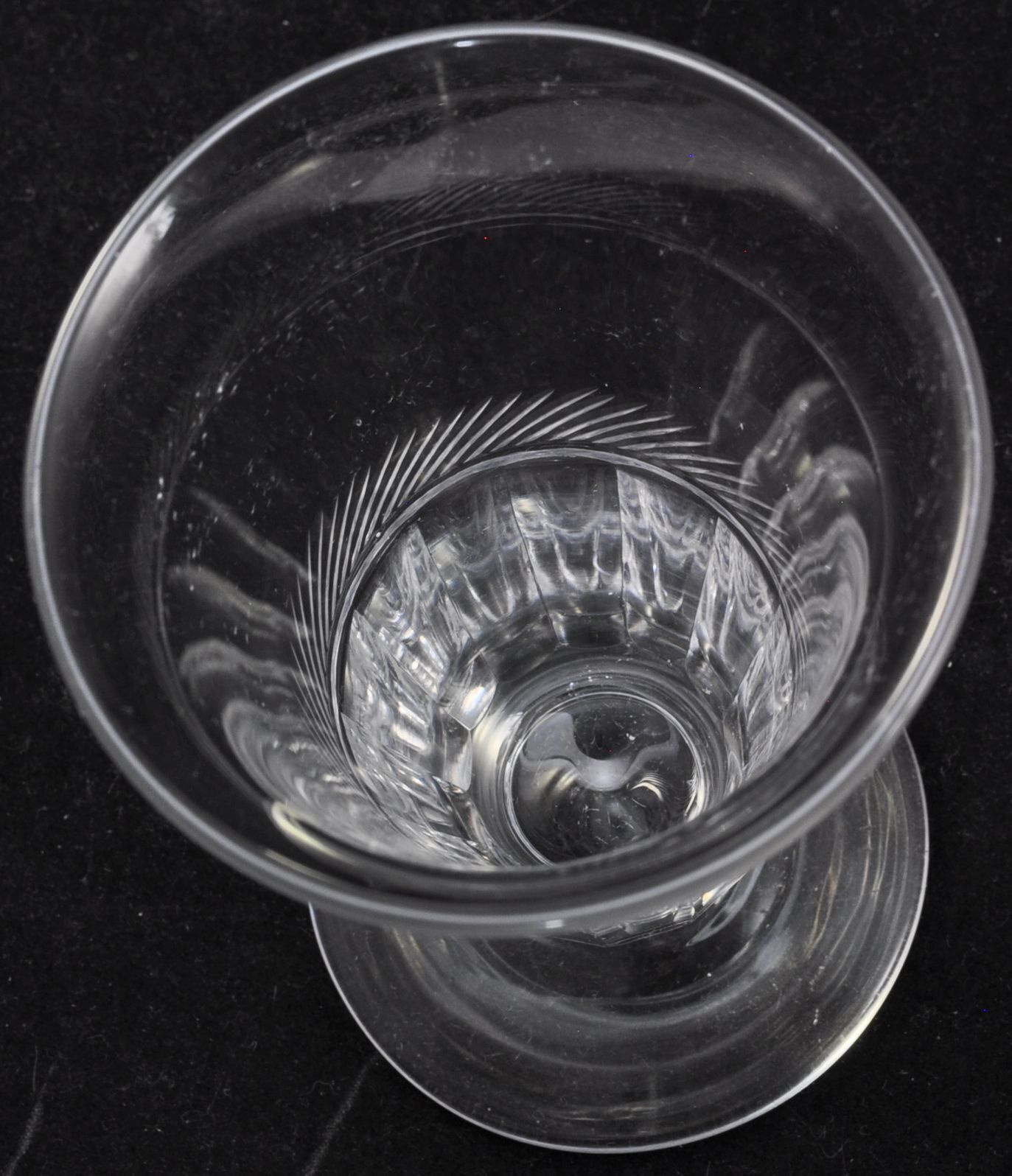 Antique American Blown and Cut Jelly Glass 19th Century