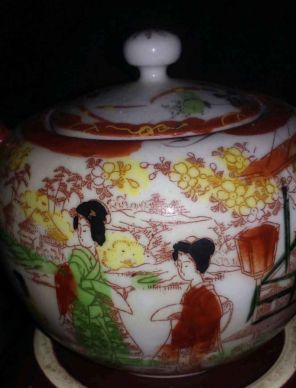 Asian antique Teapot  Tableware 