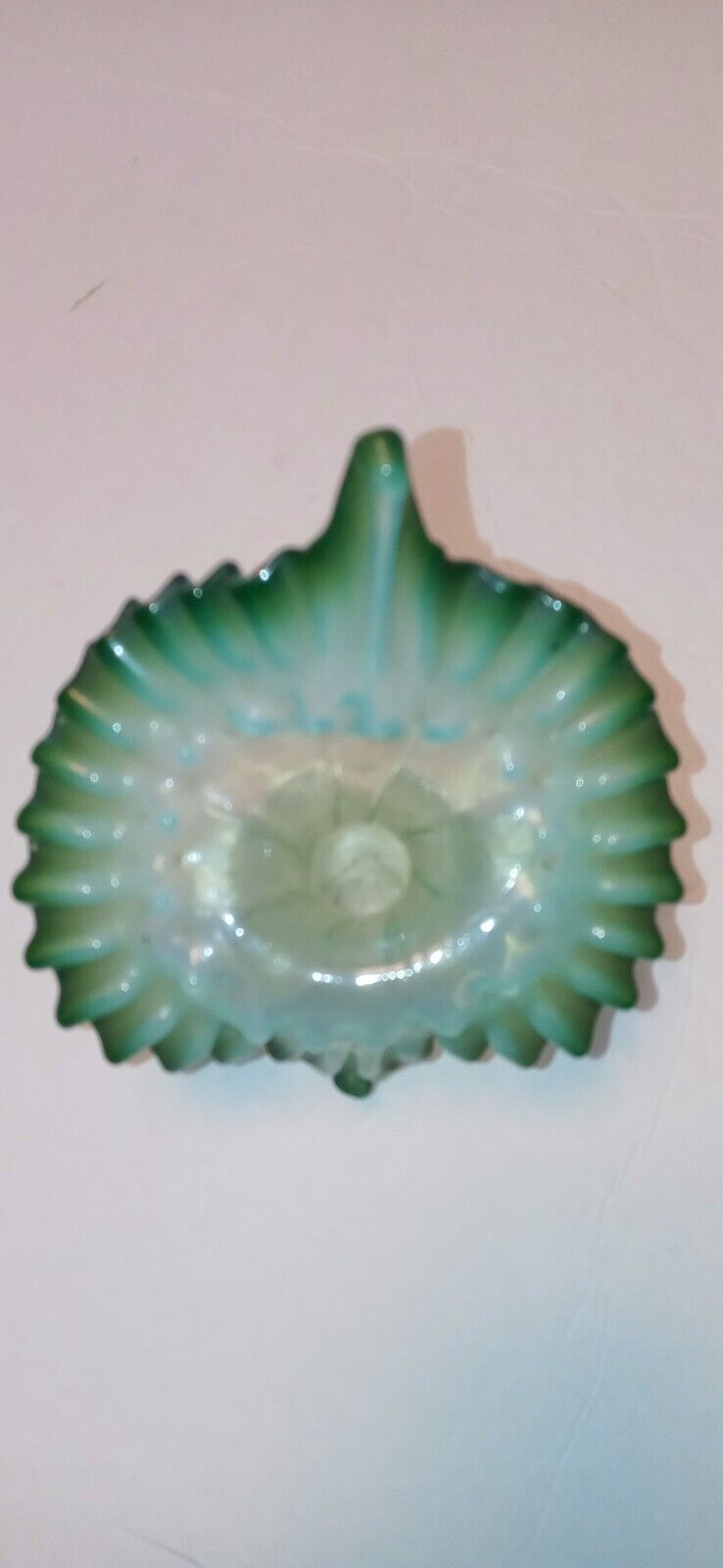 Loetz 19th century Victorian rococo Jack in the pulpit Opaline Vase
