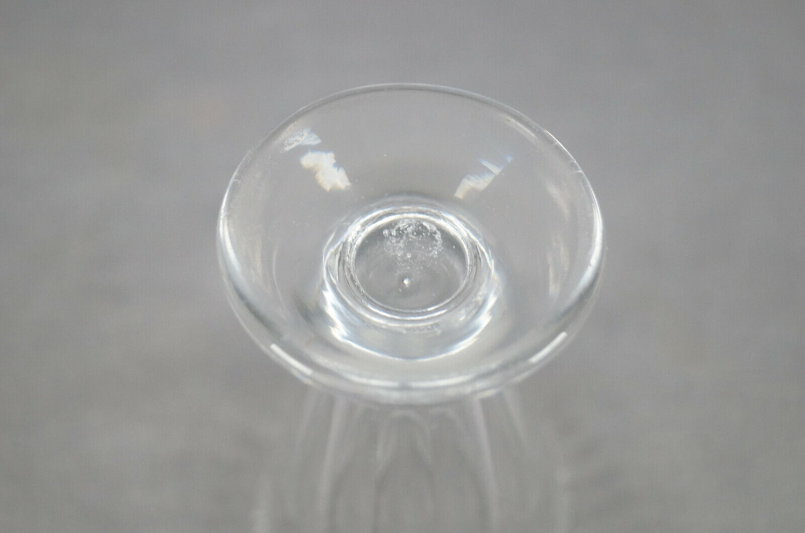 Georgian Anglo Irish Leaf Band & Panel Cut Glass Syllabub Circa 1790 A 