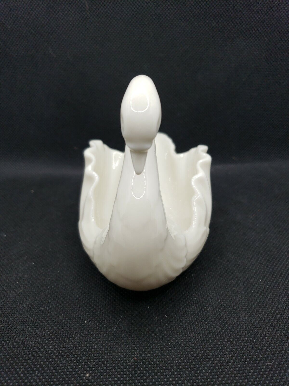 Vintage Mid-Century 1900's LENOX CHINA Ivory Bone China Swan Shaped Bowl-U.S.A.