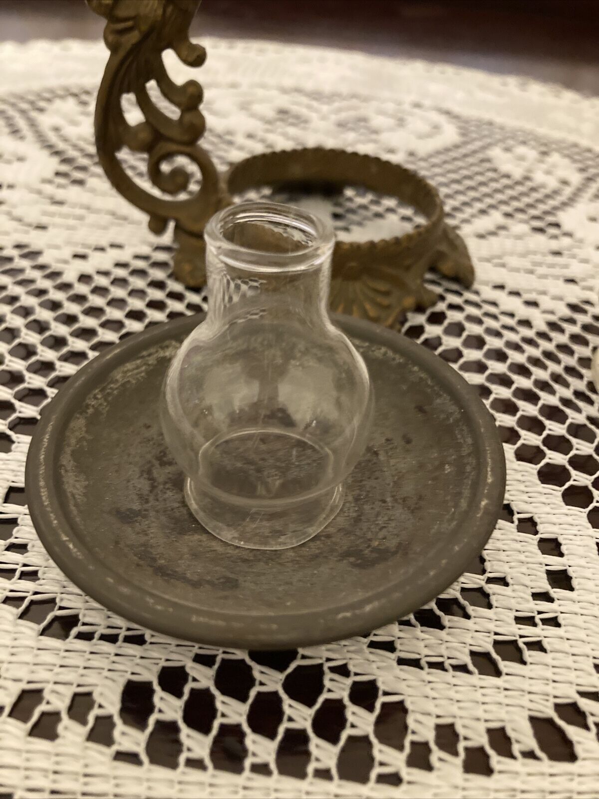 Antique 1800’s Vapo Cresolene Vaporizer Miniature Oil Lamp Vaporizer