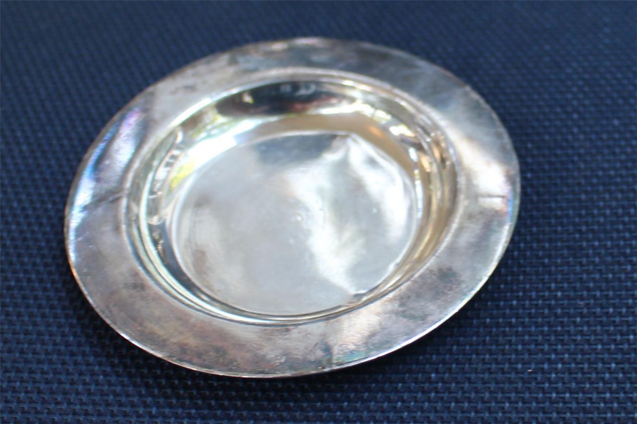 Early 1900s  First Holly Communion Silver Plate Set In Memory of Phebe