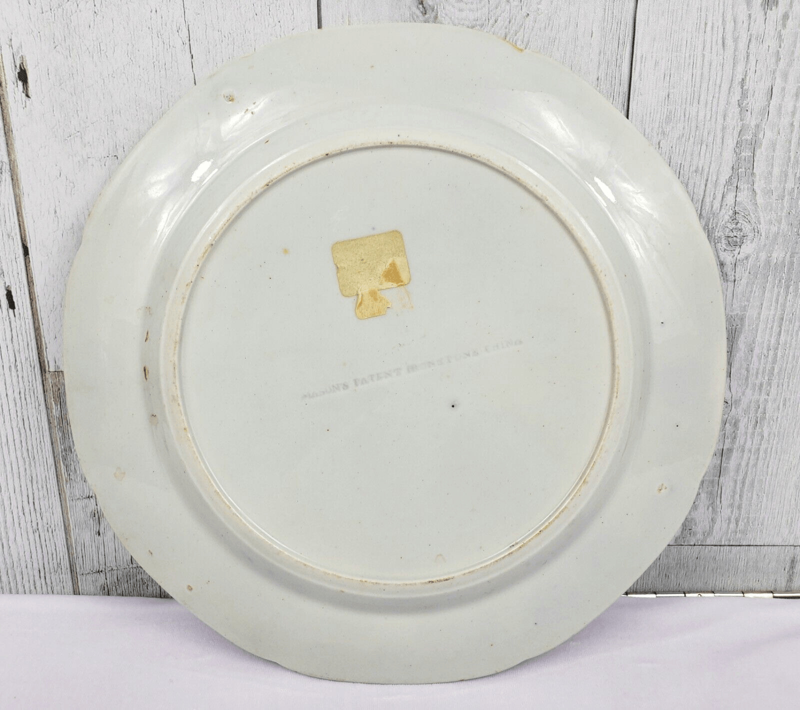 2 RARE Antique Mason's 19th Century 1800s Ironstone China Imari Floral Plates