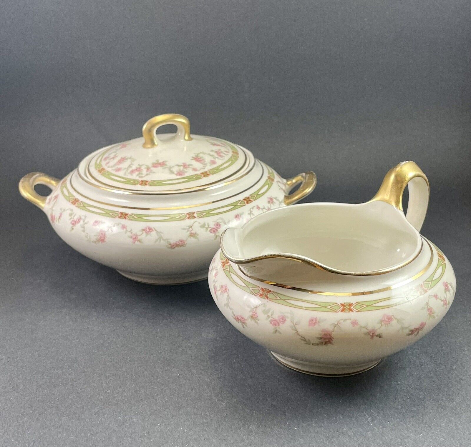 Antique Taylor Smith Taylor Creamer IONA China Pottery Early 1900's