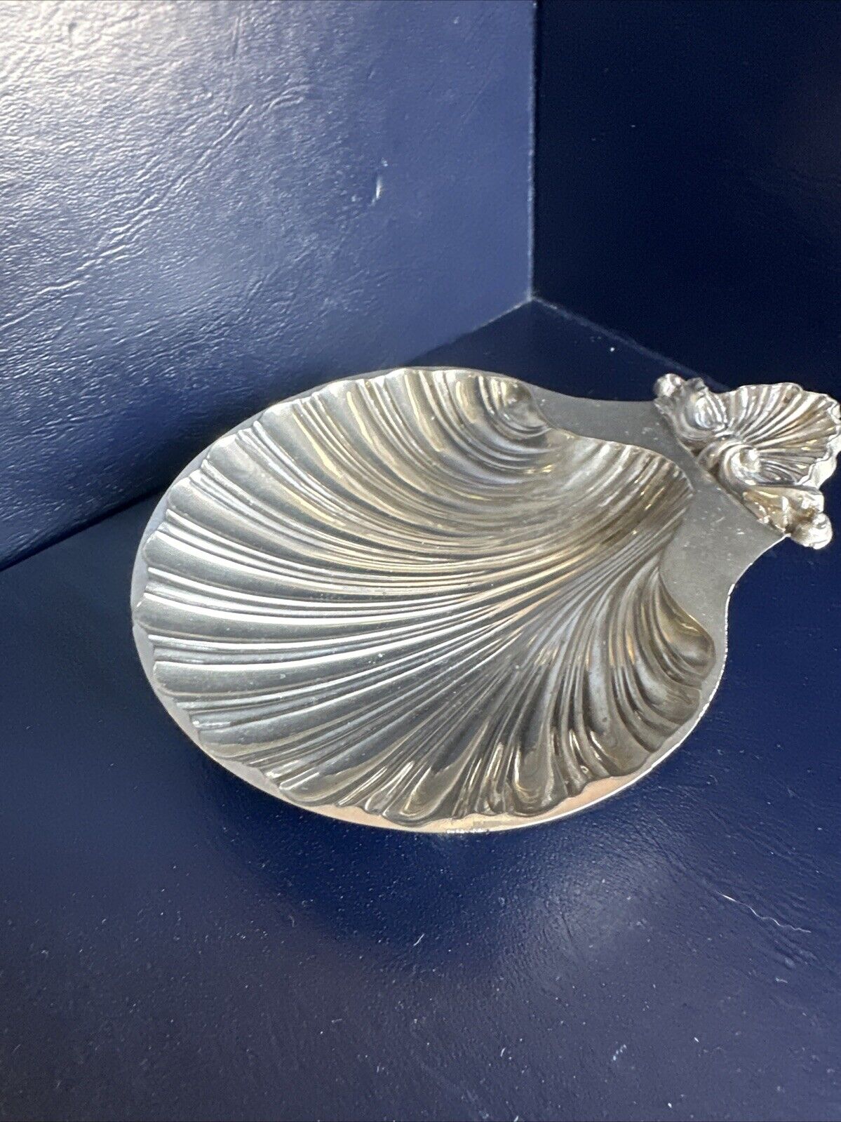 3 Footed Clam Shell Dish Sheffield England Reproduction 1700-1800