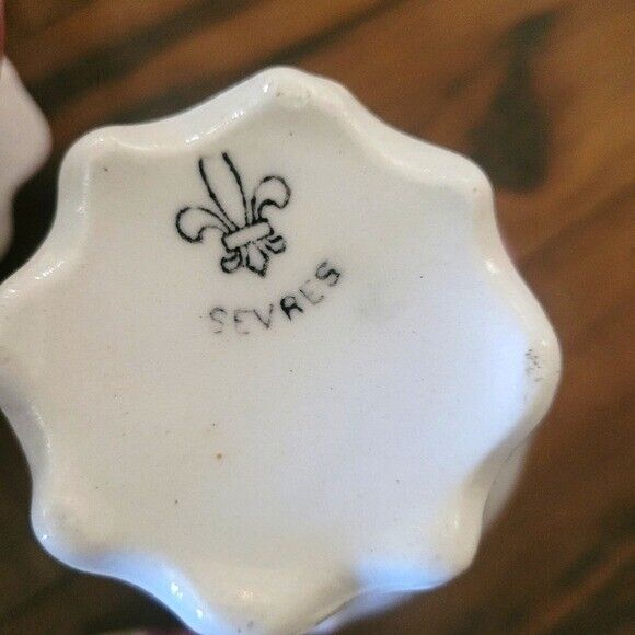 Vintage 1900's Serves Rose Pattern Porcelain Serving Set of 4