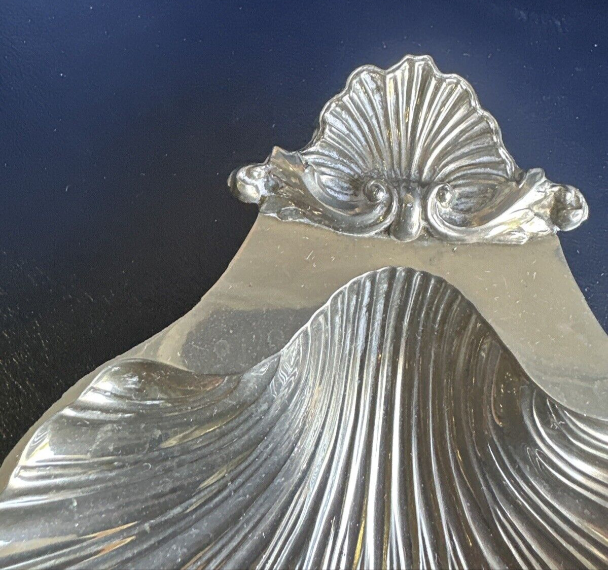 3 Footed Clam Shell Dish Sheffield England Reproduction 1700-1800