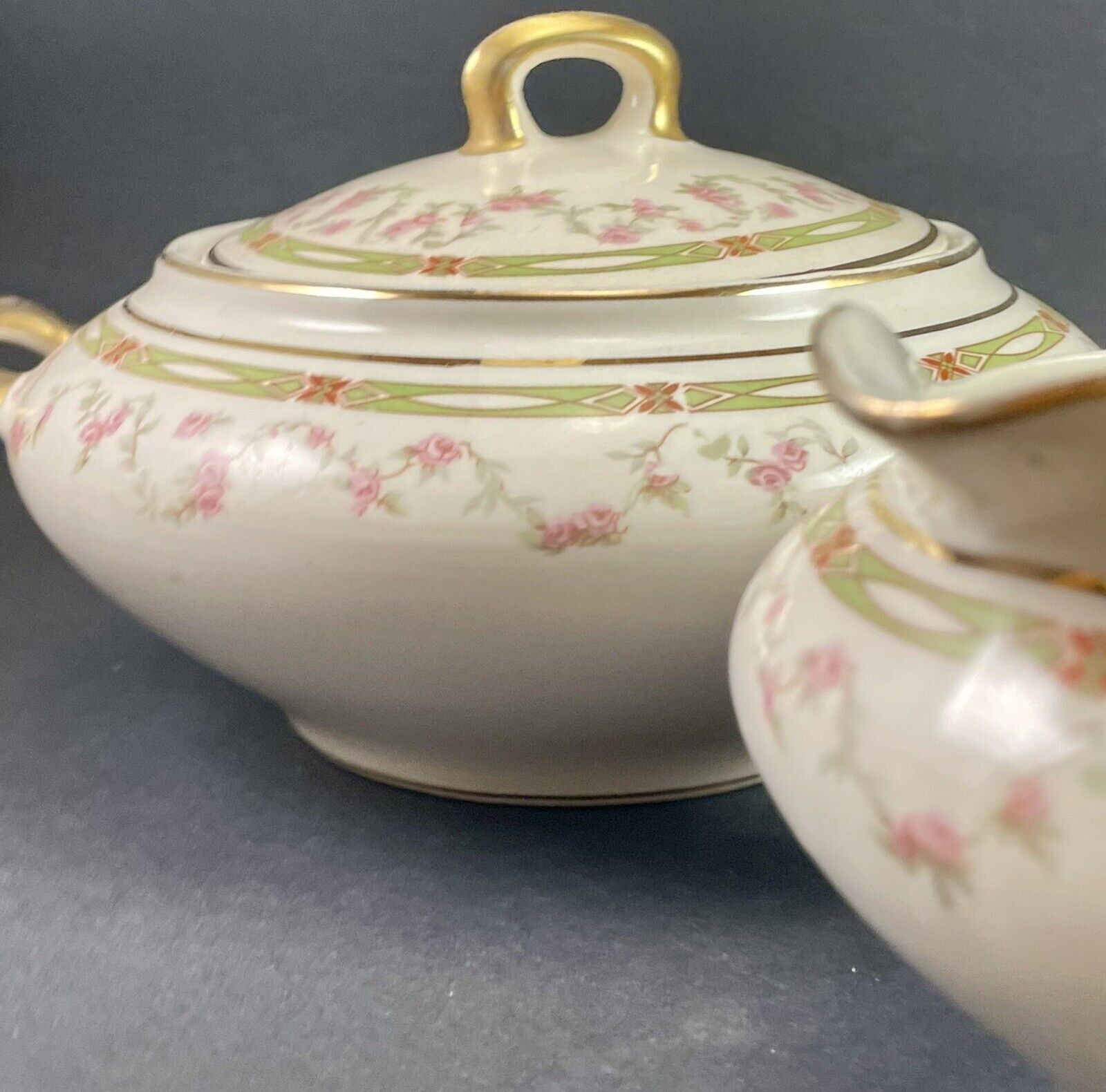 Antique Taylor Smith Taylor Creamer IONA China Pottery Early 1900's 