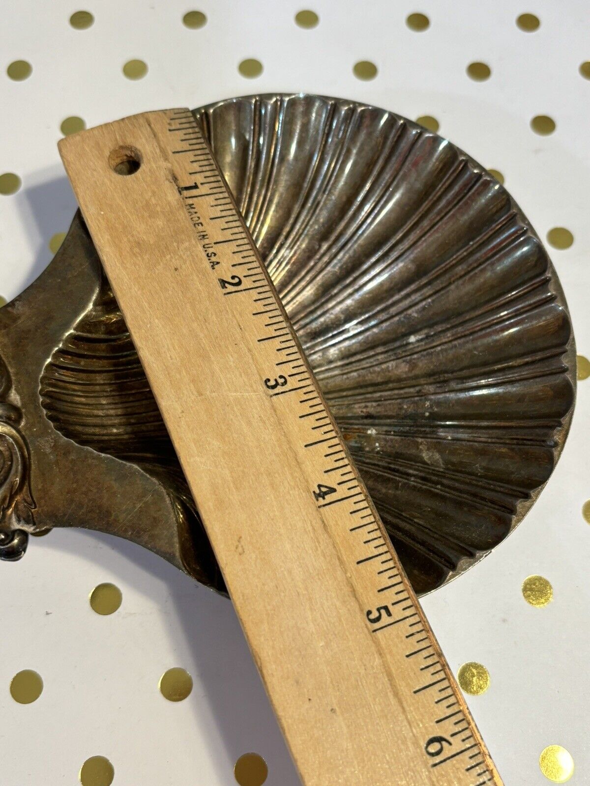 Sheffield England Clam Shell Reproduction Key Dish, Ring Dish, Burning tray