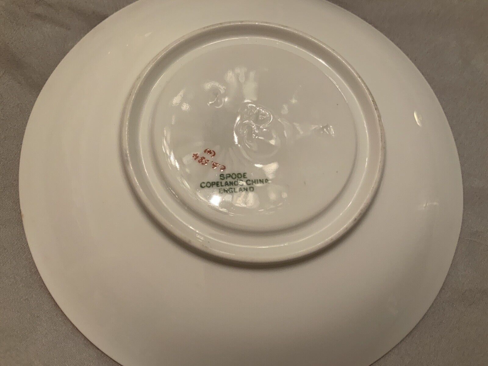 ANTIQUE COPELAND SPODE BONE CHINA 19TH CENTURY DINNERWARE